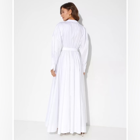 NORMA KAMALI White Oversized Boyfriend Shirt Dress
Size L (#3) - Picture 3 of 15